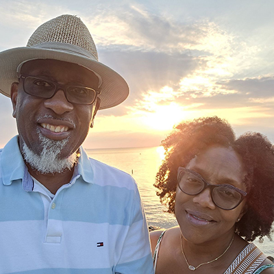 Photo of Myrna and Stanley Brown