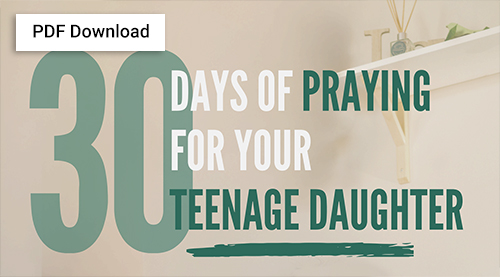 From days full of diapers to asking life’s questions, let’s pray for our teens. 