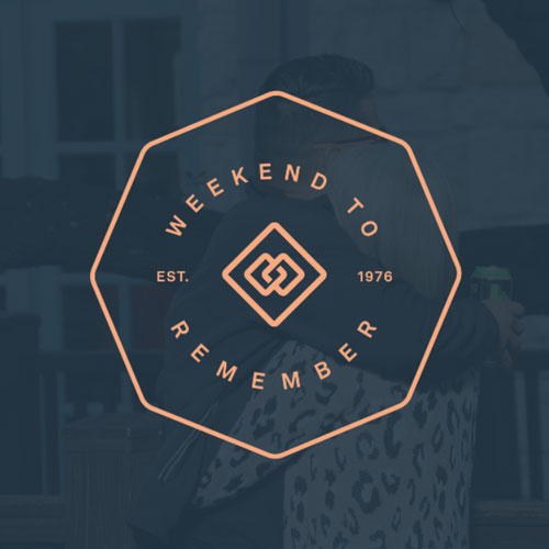 Weekend to Remember® logo with the additional text EST. 1976