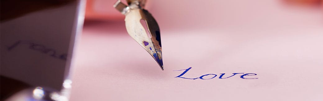 Create a handwritten lover letter for your spouse