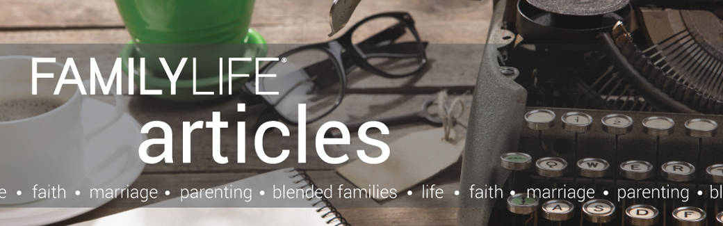 Old typewriter and glasses on wooden desk – FamilyLife Articles