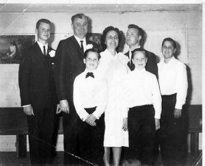 Russ Taff and family. Father Joe was fiery in his preaching and his alcoholism